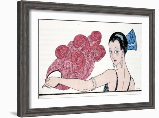 Quelques Mysteres De La Mode 1920-Georges Barbier-Framed Giclee Print