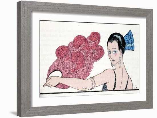 Quelques Mysteres De La Mode 1920-Georges Barbier-Framed Giclee Print