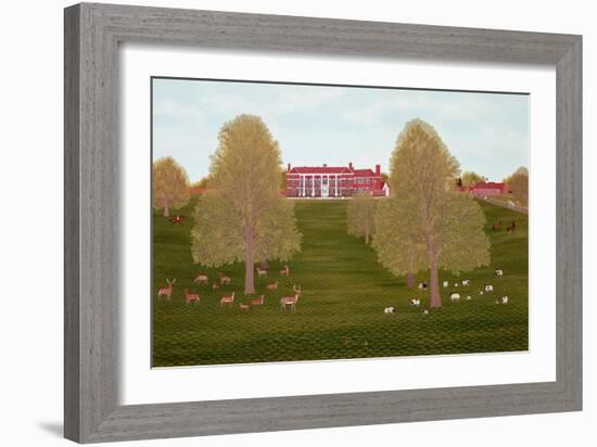 Quendon Park, Essex-Vincent Haddelsey-Framed Giclee Print