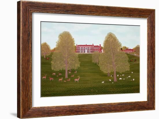 Quendon Park, Essex-Vincent Haddelsey-Framed Giclee Print