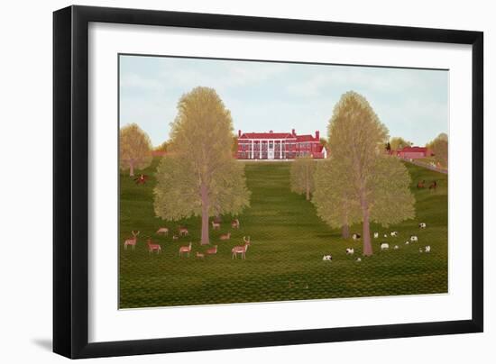 Quendon Park, Essex-Vincent Haddelsey-Framed Giclee Print