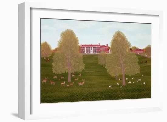 Quendon Park, Essex-Vincent Haddelsey-Framed Giclee Print