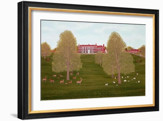 Quendon Park, Essex-Vincent Haddelsey-Framed Giclee Print