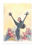 The BFG and Sophie-Quentin Blake-Art Print