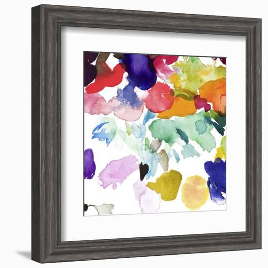 Quentin-Bluebellgray-Framed Art Print