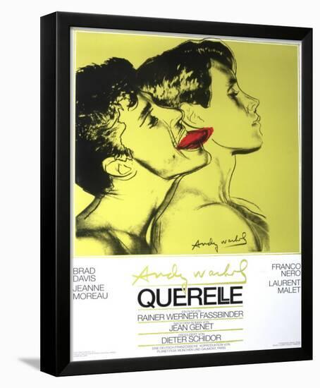 Querelle Green-Andy Warhol-Framed Art Print