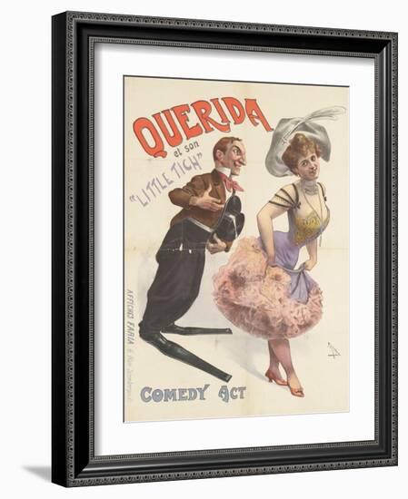 Querida et son "little tich"-null-Framed Giclee Print