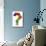 Question Mark Made from Plastic Building Blocks-Flynt-Mounted Art Print displayed on a wall