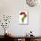 Question Mark Made from Plastic Building Blocks-Flynt-Mounted Art Print displayed on a wall