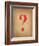 Question Mark-Jeanne Stevenson-Framed Giclee Print