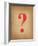 Question Mark-Jeanne Stevenson-Framed Giclee Print