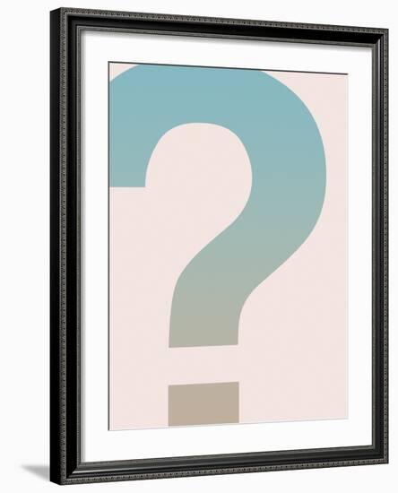 Question-Max Carter-Framed Giclee Print