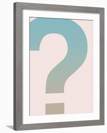 Question-Max Carter-Framed Giclee Print