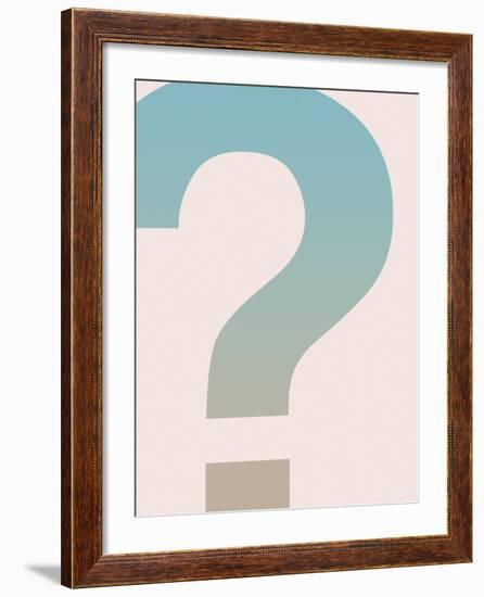 Question-Max Carter-Framed Giclee Print
