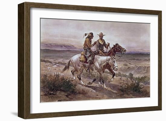 Questionable Companions-Heinrich Hansen-Framed Giclee Print