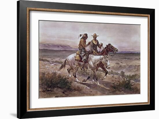 Questionable Companions-Heinrich Hansen-Framed Giclee Print