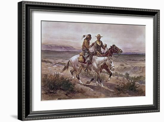 Questionable Companions-Heinrich Hansen-Framed Giclee Print