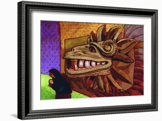 Quetzalcoatl-John Newcomb-Framed Giclee Print