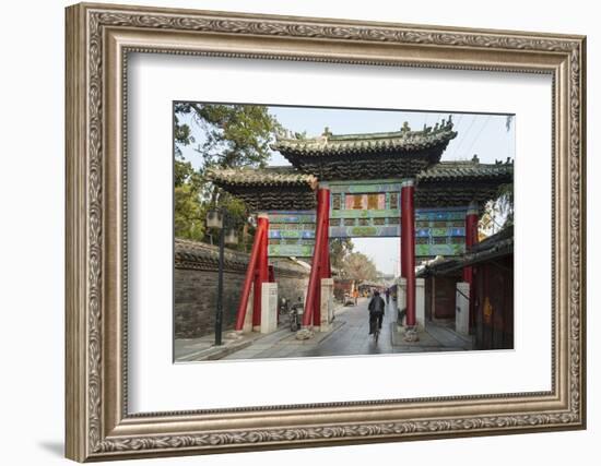 Qufu, Shandong province, China, Asia-Michael Snell-Framed Photographic Print