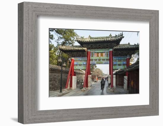 Qufu, Shandong province, China, Asia-Michael Snell-Framed Photographic Print