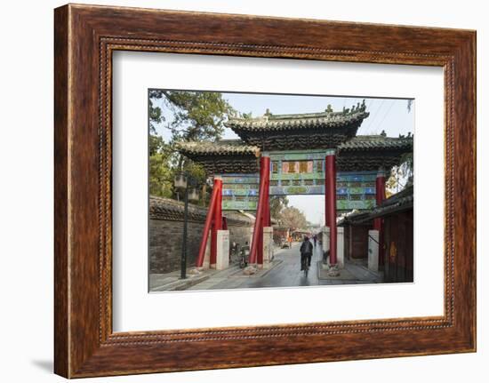 Qufu, Shandong province, China, Asia-Michael Snell-Framed Photographic Print