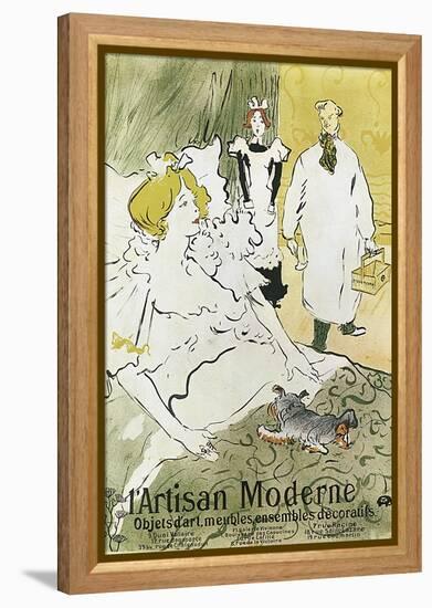 Qui, L'Artisan Moderne, 1894-Henri de Toulouse-Lautrec-Framed Premier Image Canvas