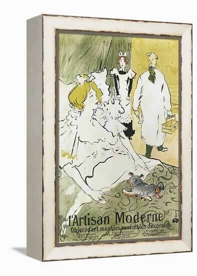 Qui, L'Artisan Moderne, 1894-Henri de Toulouse-Lautrec-Framed Premier Image Canvas