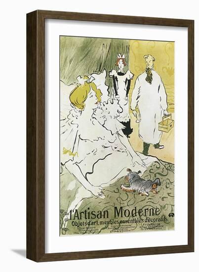 Qui, L'Artisan Moderne, 1894-Henri de Toulouse-Lautrec-Framed Giclee Print