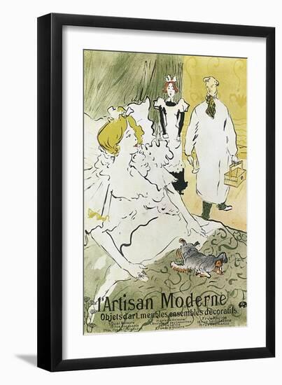 Qui, L'Artisan Moderne, 1894-Henri de Toulouse-Lautrec-Framed Giclee Print