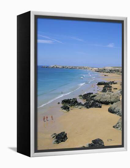 Quiberon, Cote Sauvage, Brittany, France-J Lightfoot-Framed Premier Image Canvas