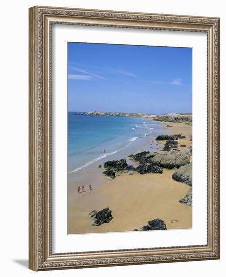 Quiberon, Cote Sauvage, Brittany, France-J Lightfoot-Framed Photographic Print