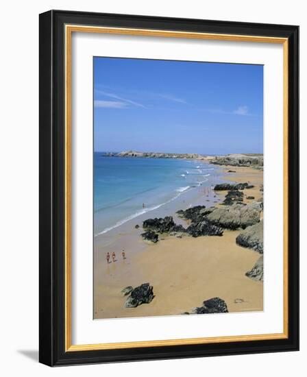 Quiberon, Cote Sauvage, Brittany, France-J Lightfoot-Framed Photographic Print