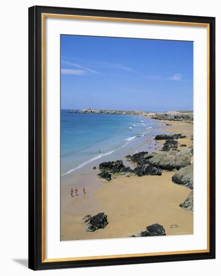 Quiberon, Cote Sauvage, Brittany, France-J Lightfoot-Framed Photographic Print