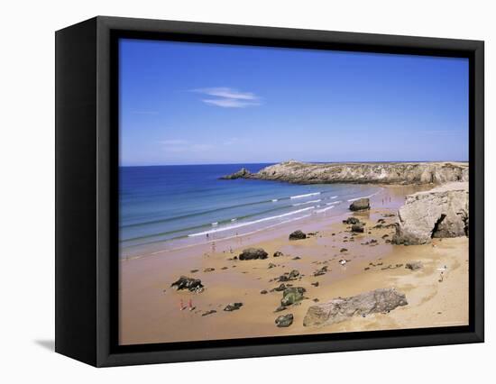 Quiberon, Cote Sauvage, Brittany, France-J Lightfoot-Framed Premier Image Canvas