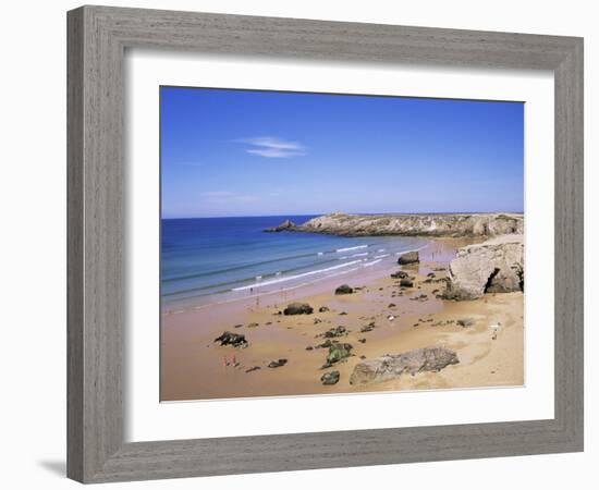 Quiberon, Cote Sauvage, Brittany, France-J Lightfoot-Framed Photographic Print