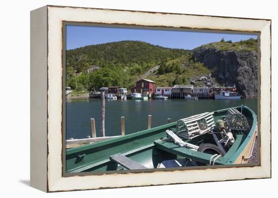 Quidi Vidi Harbor, St. Johns, Newfoundland, Canada-Greg Johnston-Framed Premier Image Canvas