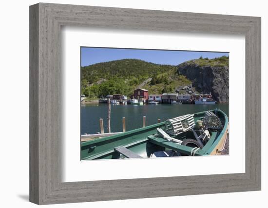 Quidi Vidi Harbor, St. Johns, Newfoundland, Canada-Greg Johnston-Framed Photographic Print