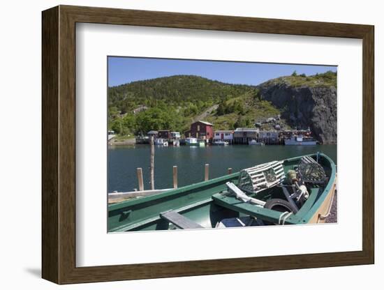Quidi Vidi Harbor, St. Johns, Newfoundland, Canada-Greg Johnston-Framed Photographic Print