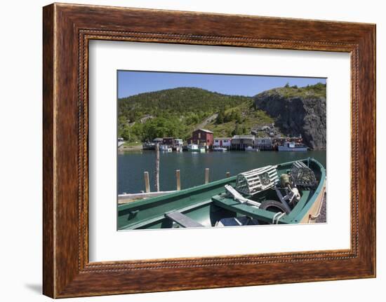 Quidi Vidi Harbor, St. Johns, Newfoundland, Canada-Greg Johnston-Framed Photographic Print