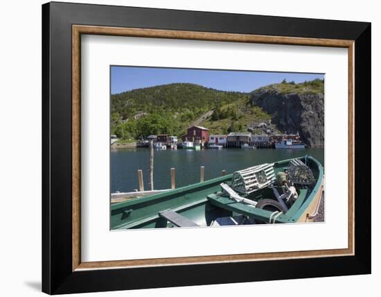 Quidi Vidi Harbor, St. Johns, Newfoundland, Canada-Greg Johnston-Framed Photographic Print