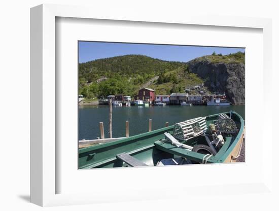 Quidi Vidi Harbor, St. Johns, Newfoundland, Canada-Greg Johnston-Framed Photographic Print