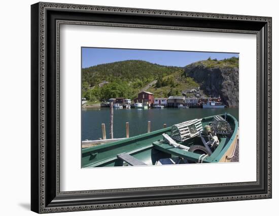 Quidi Vidi Harbor, St. Johns, Newfoundland, Canada-Greg Johnston-Framed Photographic Print