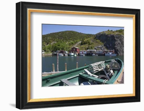 Quidi Vidi Harbor, St. Johns, Newfoundland, Canada-Greg Johnston-Framed Photographic Print