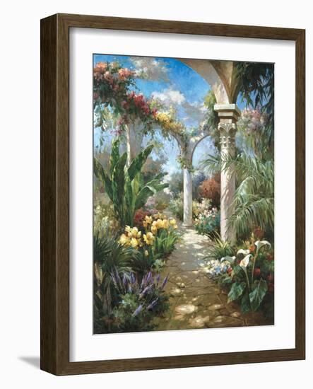 Quiet Arbor-James Reed-Framed Art Print