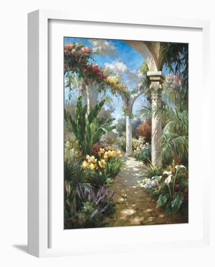 Quiet Arbor-James Reed-Framed Art Print