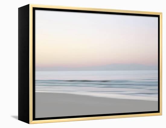 Quiet Beach I-Maggie Olsen-Framed Stretched Canvas