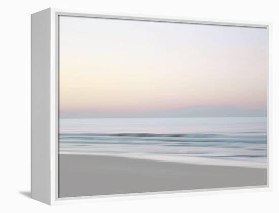 Quiet Beach I-Maggie Olsen-Framed Stretched Canvas