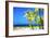 Quiet Beach II - In the Style of Oil Painting-Philippe Hugonnard-Framed Giclee Print