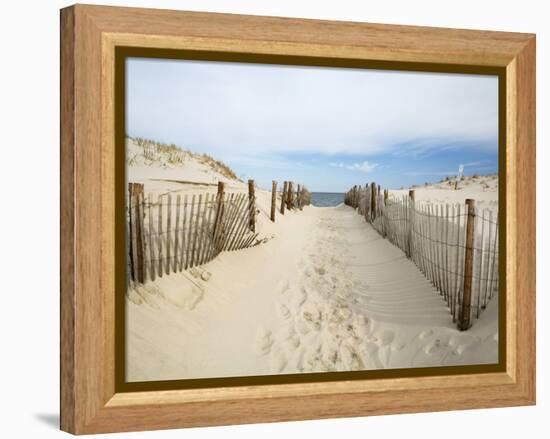 Quiet Beach-Stephen Mallon-Framed Premier Image Canvas