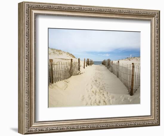 Quiet Beach-Stephen Mallon-Framed Premium Photographic Print